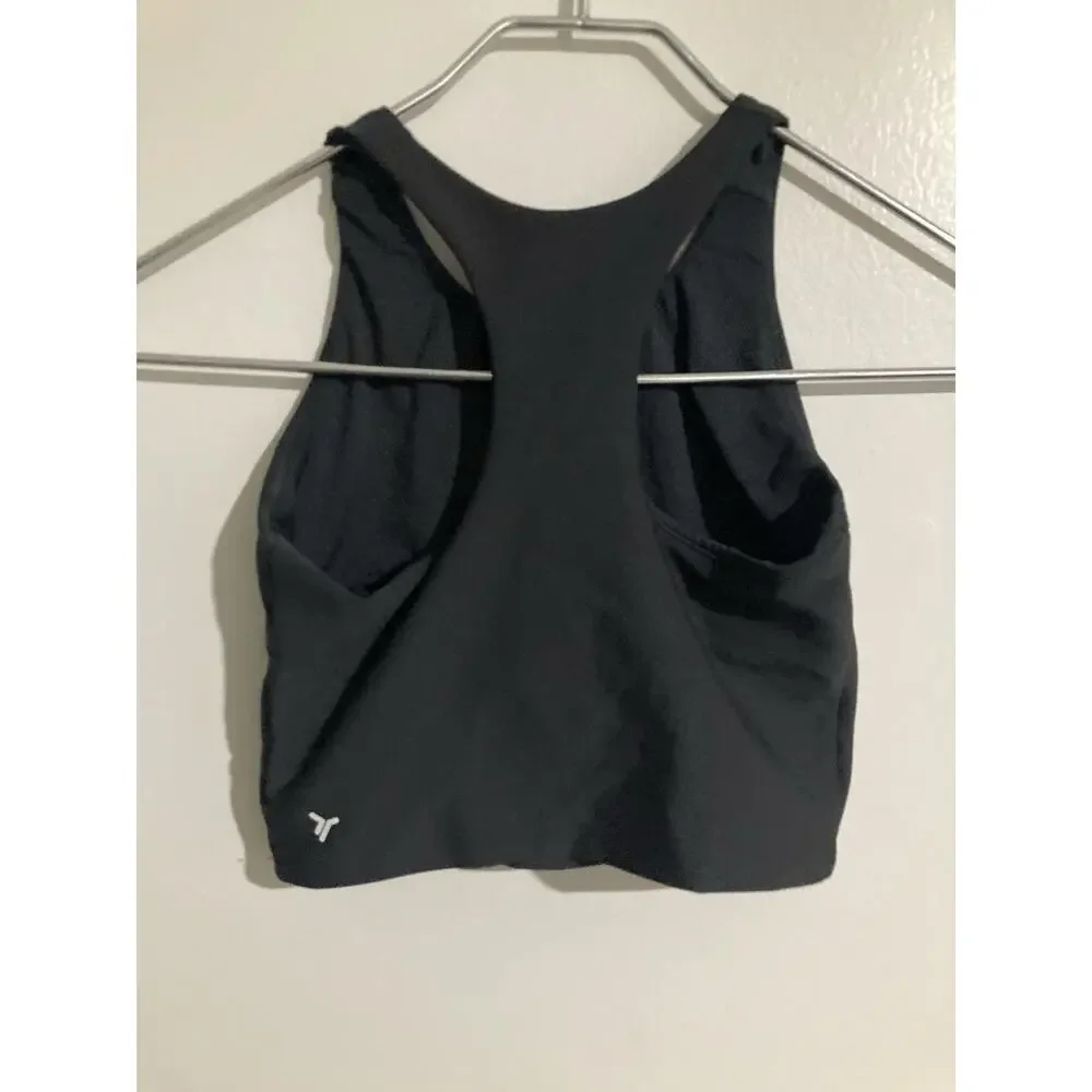 Old Navy Active Girls Cropped Tank Sports Bra Size Medium 8 Powersoft Go Dry
